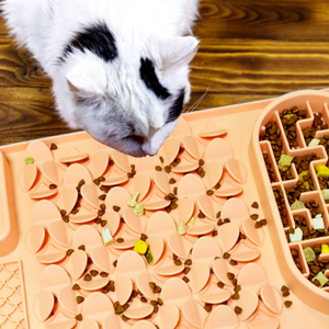 Gamelle anti-glouton personnalisée pour grand chien, tapis de léchage et de renifle en silicone avec ventouses, distributeur interactif de nourriture pour ralentir la consommation - Product Image 6