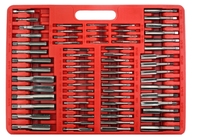 110 pièces comprennent un outil de filetage de taille métrique M2 à M18 pour couper les tarauds et les matrices de filetage interne externe