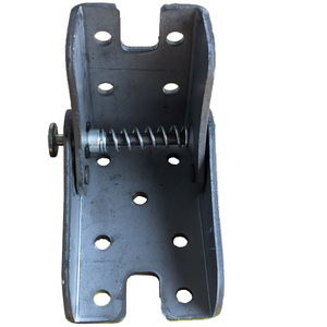 Mécanisme de pied pliant à 90 degrés avec frein autobloquant pour tables à café et à manger, accessoire de quincaillerie en fer - Product Image 4
