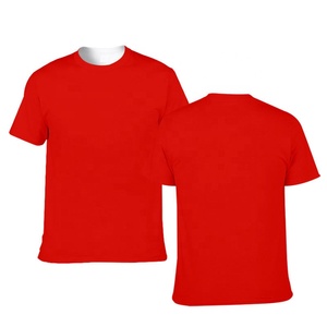 Men's White Cotton T-Shirts Custom Election Campaign 120g 160g Embroidered Logo Promotional Items Wholesale