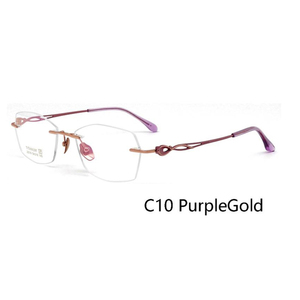 <span class=keywords><strong>Gafas</strong></span> <span class=keywords><strong>de</strong></span> Moda sin Montura, Montura Óptica Económica, <span class=keywords><strong>Gafas</strong></span> <span class=keywords><strong>de</strong></span> Titanio Nuevas para Mujer - Product Image 3