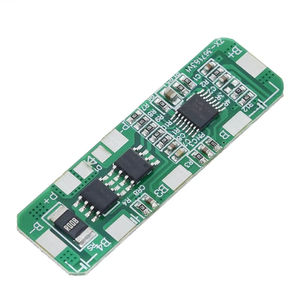 Lebih dari 4S 4A-5A 18650 Li-ion papan baterai Lithium 4 Pak PCB BMS 4.25-4.35V hingga 2.3-3.0V - Product Image 1