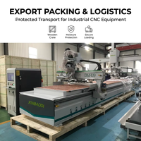 Componentes de Soporte para Máquina CNC de Alta Rigidez con ATC y Husillo de 9kW para Línea de Producción de Madera/MDF