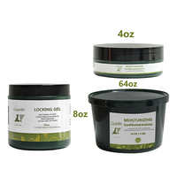 Gel Coiffant Unisexe Personnalisé 4oz à Tenue Forte aux Herbes pour Tresses et Locs, Gel Conditionnant et Brillant pour Cheveux