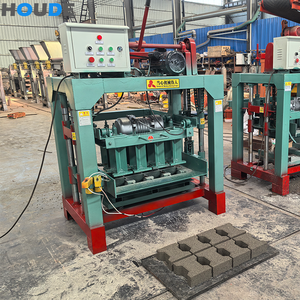 Machine semi-automatique 380V/220V pour la fabrication de briques en ciment, de pavés creux et de blocs de béton, avec moteur puissant et pression élevée - Product Image 5