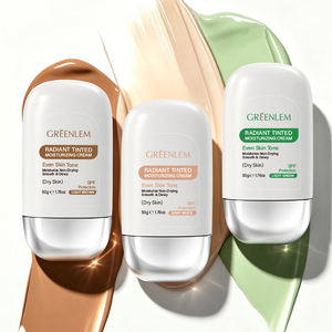 Crème hydratante teintée Greenlem en gros/OBM/ODM avec hyaluronate de sodium pour peaux sèches, couvrante et personnalisable (marque privée) - Product Image 3