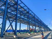 Edificio de Estructura de Acero a Medida, Anticorrosión y a Prueba de Explosiones, para Proyecto EPC de Planta Química de Nuevas Energías