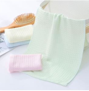 Serviette de plage en bambou 100% waffle - Product Image 2