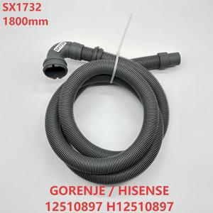 Manguera de desagüe para lavavajillas Gorenje Hisence, pieza de repuesto de plástico de 1800 mm para accesorios de lavavajillas - Product Image 4