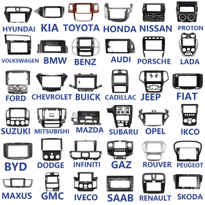 Cadre d'intégration pour autoradio DVD pour TOYOTA LAND CRUISER, Kit de panneau de tableau de bord, Cadre de tableau de bord, Cadre Android pour <span class=keywords><strong>voiture</strong></span>, Cadre de <span class=keywords><strong>voiture</strong></span>, Cadre d'autoradio - Product Image 2