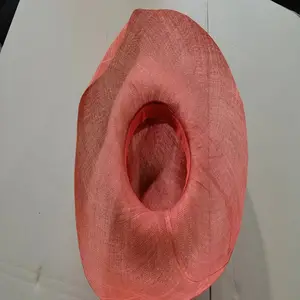 Factory Direct New Mode Sinamay <b>Hat</b> Hot <b>Sale</b> Abaca <b>Wedding</b> <b>Hat</b> <b>for</b> Bride Fashionable Headband <b>for</b> Church and Party - Product Image 1