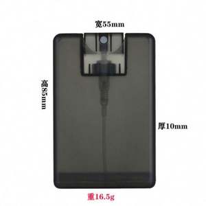 Mini Botella de Perfume Blanca de 5/10/15 ml, Formato Tarjeta de Crédito, con Pulverizador, Logotipo Personalizado, MOQ 100 Unidades - Product Image 3