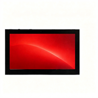PC tactile industriel 21,5 pouces sans ventilateur, tout-en-un, écran LED scellé, mural, intégré pour intérieur