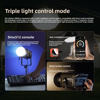 MIAOTU*CL800wB Lumière de photographie bicolore haute puissance, éclairage d'appoint pour films, streaming en direct et tournage vidéo