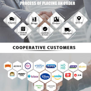 Cajas de embalaje personalizadas de gran volumen, <span class=keywords><strong>caja</strong></span> de plástico cuadrada rígida transparente para condón u otras necesidades diarias - Product Image 6