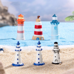 Mediterranean Style Decoration Beach <strong>Lighthouse</strong> Model Nautical Resin <strong>Lighthouse</strong> Decor <strong>Ornaments</strong> for Ocean Theme Party Decor - Product Image 3