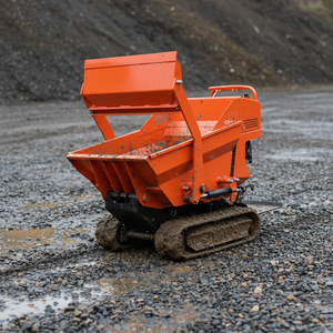 Mini-dumper chenillé tout-terrain à transmission hydraulique intégrale, capacité de charge de 500 kg, pour fermes, vergers et jardins, avec <span class=keywords><strong>moteur</strong></span> optimisé - Product Image 2