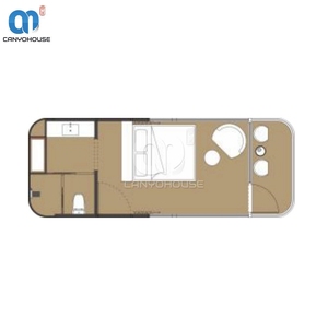 Casa Cápsula Portátil Modular Prefabricada Tipo Apple Cabin, Cocina Moderna, Comedor, Mini Casa, Villa, Hotel, Oficina, Dormitorio - Product Image 2