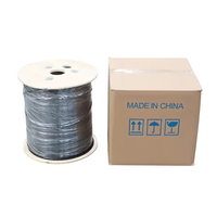 Gcabling kawat serat SM G657A2 1 2 4 Core LSZH FTTH Internet optik dalam ruangan luar ruangan Mode tunggal kabel Drop serat optik