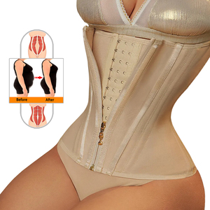 Ceinture de sudation amincissante de haute qualité en latex, tendance, pour le remodelage corporel, effet sablier, gainante, pour la perte de poids, style colombien - Product Image 1