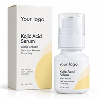 Sérum professionnel à l'acide kojique et à l'alpha arbutine pour corriger les taches brunes – Formule naturelle premium, douce et efficace, éliminateur avancé
