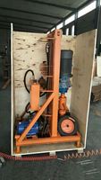 Foreuse rotative hydraulique portable de 100 m de profondeur, neuve, pour forage de puits d'eau, avec pompe à démarrage électrique