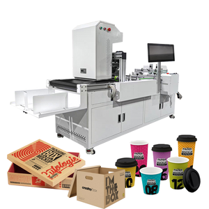 Machine d'impression numérique haute vitesse pour boîtes en carton ondulé à alimentation automatique, impression en une seule passe, sacs en papier, imprimante numérique pour cuir HP - Product Image 1