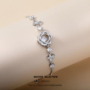 Pulsera de Perlas de Mariposa con Engaste de Garra de Aleación de Cobre Grado AAA para Uso Diario - Product Image 2