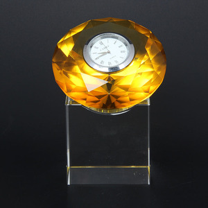 Nhà Máy Bán buôn tinh thể thủy tinh kim cương đồng hồ cho lưu niệm đám cưới & Quà Tặng Doanh Nghiệp - Product Image 4
