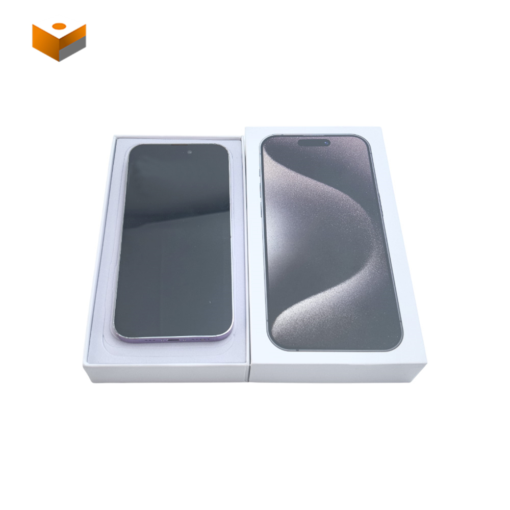 iPhone Empty Box Custom Rigid Paper Packaging Eco-Friendly