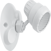 Lampe d'urgence LED carrée simple/double entièrement rotative conforme aux normes CEC Titre 20 et NFPA 101