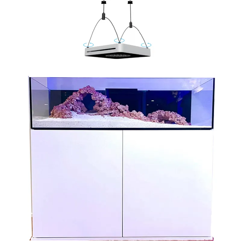 MICMOL Aqua Pro حوض سمك 120 وات WRGB LED ضوء ذكي للتحكم في الطيف الكامل ضوء لخزان المياه العذبة والمالحة