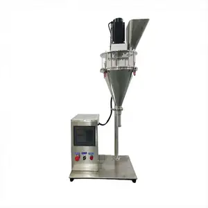 Highly Accurate Seasoning Flour Spice Pepper Sugar Coffee Auger 15L Desktop Powder Packing Filling Machine