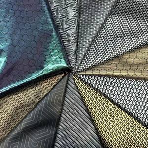 2025 nouveauté 210t densité taffetas graphène estampage à chaud tissu stockage de chaleur doublure pour combinaison de <span class=keywords><strong>Ski</strong></span> sac de couchage veste - Product Image 4