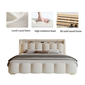 Crema <span class=keywords><strong>letto</strong></span> matrimoniale <span class=keywords><strong>con</strong></span> plateau imbottito <span class=keywords><strong>letto</strong></span> <span class=keywords><strong>con</strong></span> ripostiglio <span class=keywords><strong>sotto</strong></span> per camera d'albergo stile italiano <span class=keywords><strong>letto</strong></span> di lusso - Product Image 3