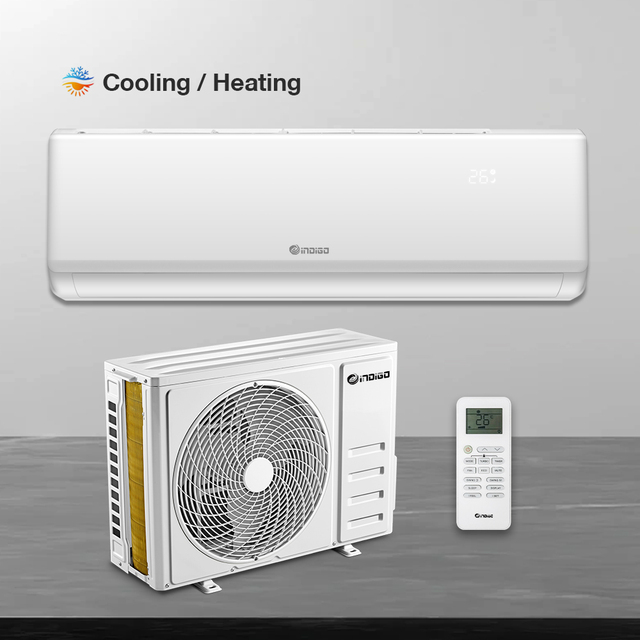 220v 50Hz 18000Btu Split Wall Mounted Heating and Cooling R410a T1 High Efficient Split Type AC Air Conditioner Unit for Office