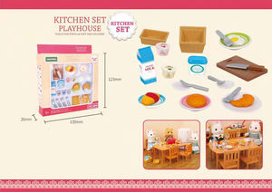 Распродажа, миниатюрная деревянная мебель, игрушки, кукольный домик, аксессуары для спальни, ванной, сада и холодильника, стола - Product Image 2