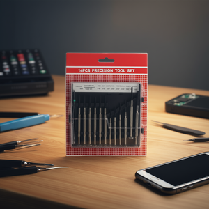 Juego de Destornilladores de Precisión, 6x Planos, 2x PH, 3x Hexagonales, 1x Pinzas, 1x Destornillador, 1x Phillips, para Reparación de Teléfonos Móviles - Product Image 3