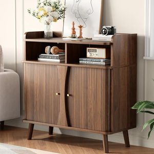 Mobiletto da Ingresso in Legno Stile Retrò Personalizzato, Credenza Multifunzionale per Corridoio, <span class=keywords><strong>Arredamento</strong></span> Durevole Prodotto in Fabbrica - Product Image 3