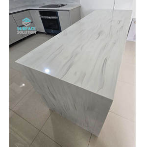 חם מוכר משטח המטבח המודרני אקרילי מוצק עם מרקם שיש מלאכותי עמיד למים & עמיד אש - Product Image 6