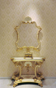 Yips ชุด LD-2004-1852สไตล์ยุโรปวาดด้วยมือลายทองคำเปลวโต๊ะคอนโซลแบบยุโรปคลาสสิก - Product Image 5