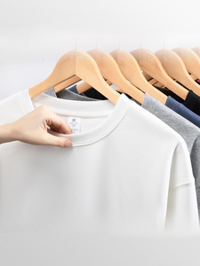 Sweat-shirt de fête épais de haute qualité, personnalisé, en gros, pour hommes, coupe oversize, en mélange de coton - Product Image 3