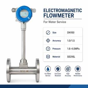 Medidor de Flujo Integral con Brida CXLUGB DN100, 1.0 ~1.5 FS, para Tratamiento de Agua, Vapor, Gas y Medición de Tuberías - Product Image 5