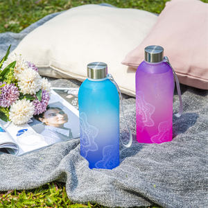 Botella de agua libre de BPA ecológica Tritan 32 Oz personalizada de alta calidad con correa para beber directamente y viajar - Product Image 6