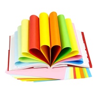 Jineng — rouleaux de papier carton colorés, pour l'artisanat, feuilles A4, vente en gros
