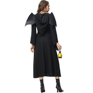 S-xxl Halloween <span class=keywords><strong>Zombie</strong></span> <span class=keywords><strong>bruja</strong></span> <span class=keywords><strong>disfraz</strong></span> alas negro mascarada fiesta participar espectáculo sagrado disfraces - Product Image 2