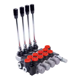 Válvula de Control Direccional Hidráulica Monobloque A1 de 1-7 Vías HUAMAO P40 con Control Electrohidráulico Manual por Solenoide para Tractor - Product Image 3