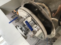 Mélangeur planétaire industriel de qualité alimentaire, 300l, pâte à souder en silicone, matériau de haute viscosité, mélangeur à double planétaire