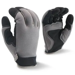 ENTE SAFETY Grey Color Industrial Mechinal Hand Anti Cut Construction Worker Impact Protective Safety