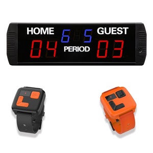 YIZHI Marcador Digital LED Grande Portátil de Baloncesto Profesional, Tablero de Puntuación de Tenis y Pádel con Control Remoto de Reloj de Pulsera - Product Image 1